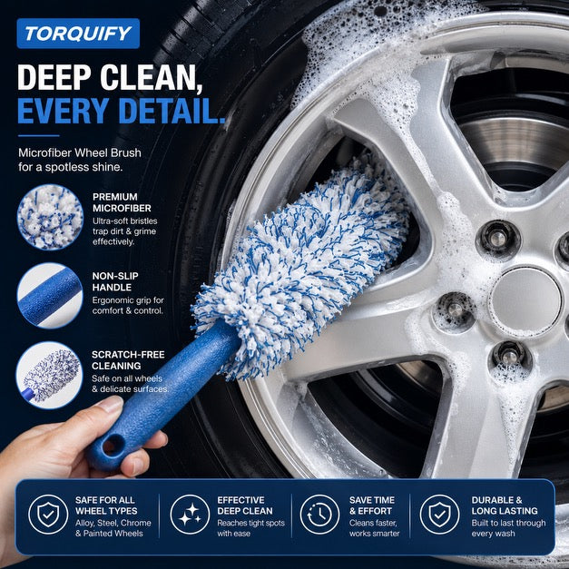 TORQUIFY Wheel & Rim Brush