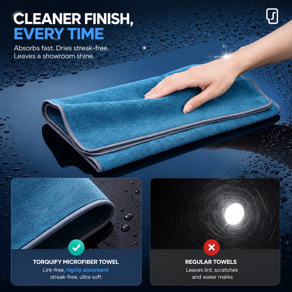 TORQUIFY Premium Microfiber Towel