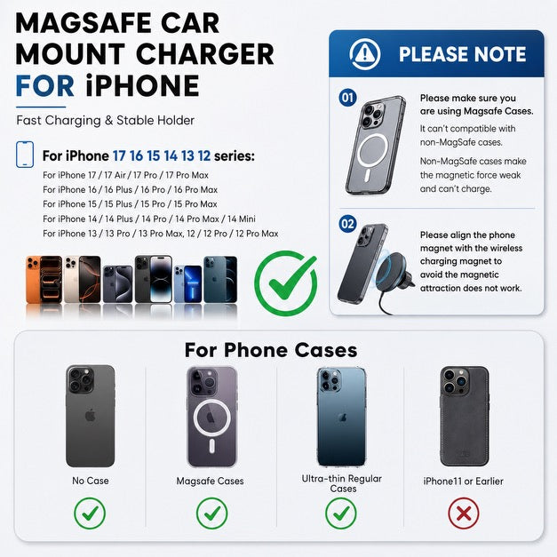 TORQUIFY 30W Magnetic Car Charger