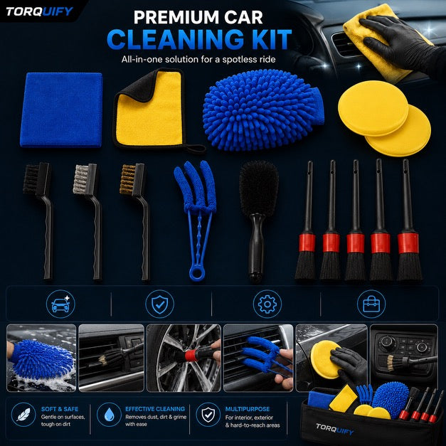 TORQUIFY Car Detailing Brush Set