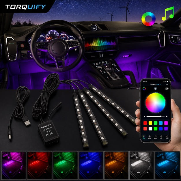 TORQUIFY RGB Car Ambient Lights