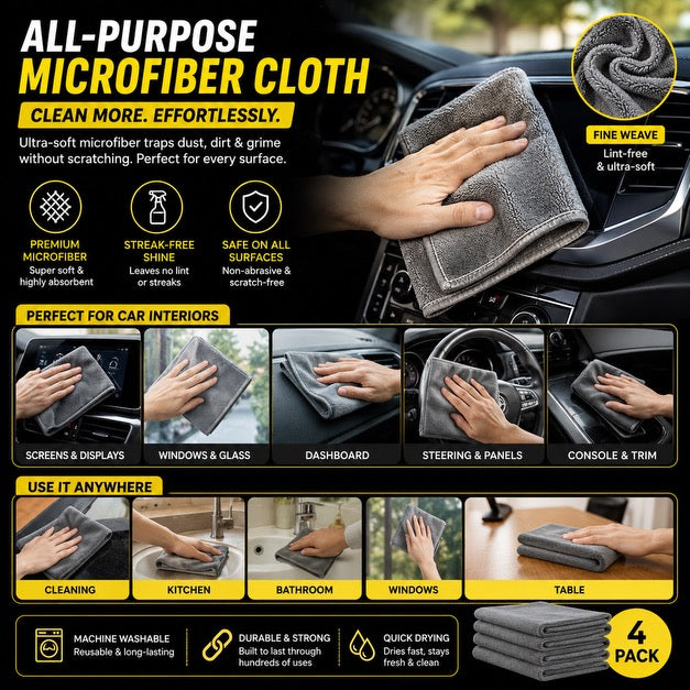 TORQUIFY Interior Microfiber Cloth