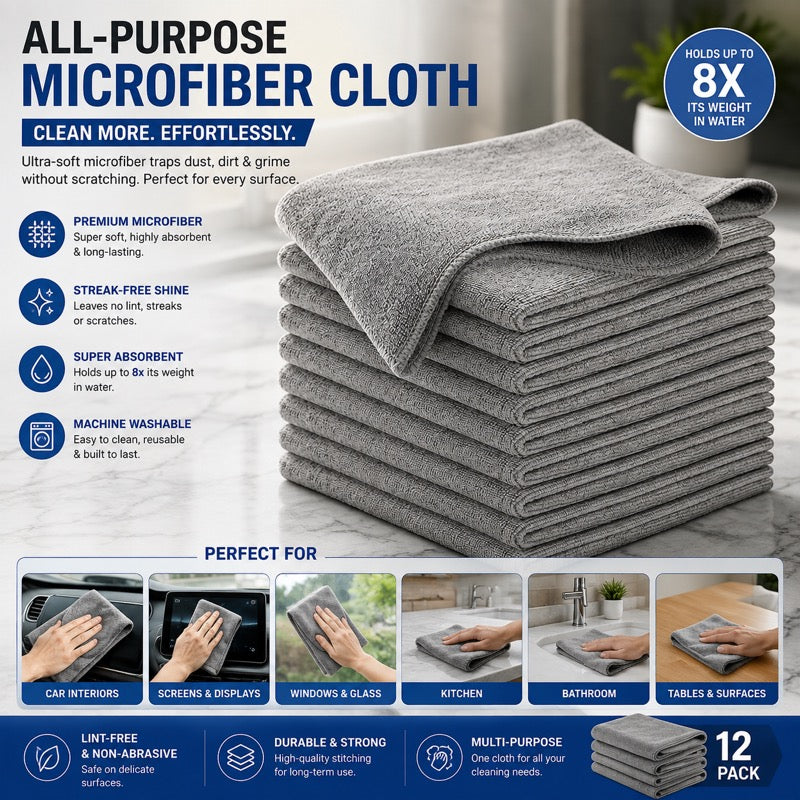 TORQUIFY Interior Microfiber Cloth