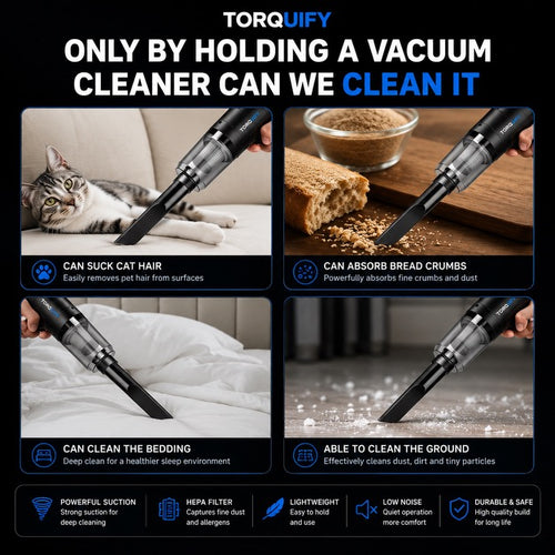 TORQUIFY 15000PA Car Vacuum