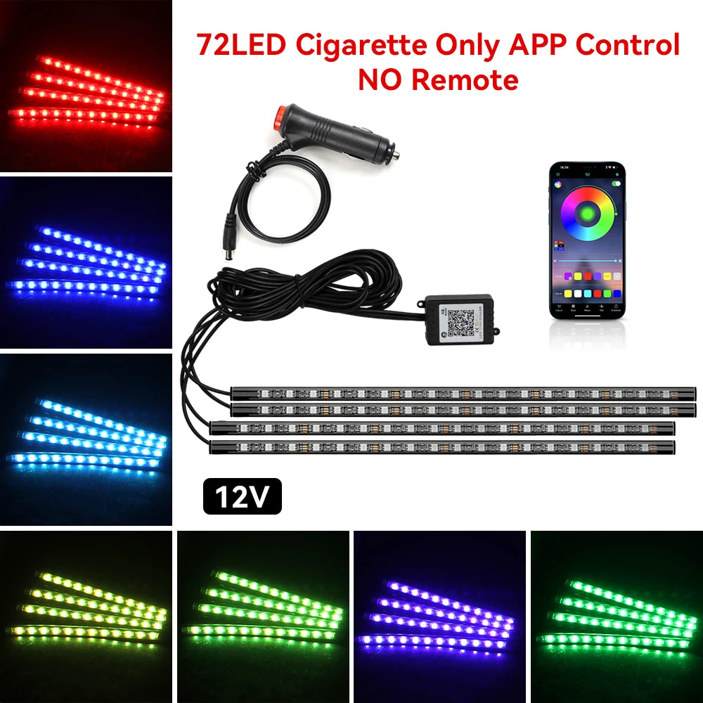 TORQUIFY RGB Car Ambient Lights