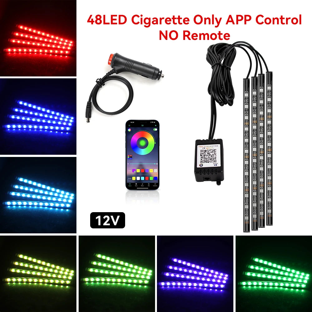 TORQUIFY RGB Car Ambient Lights