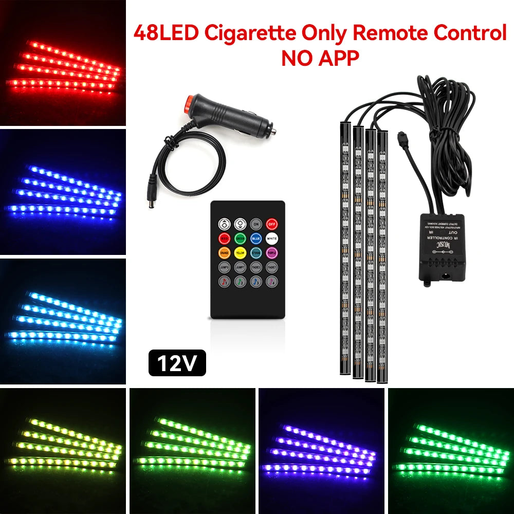 TORQUIFY RGB Car Ambient Lights