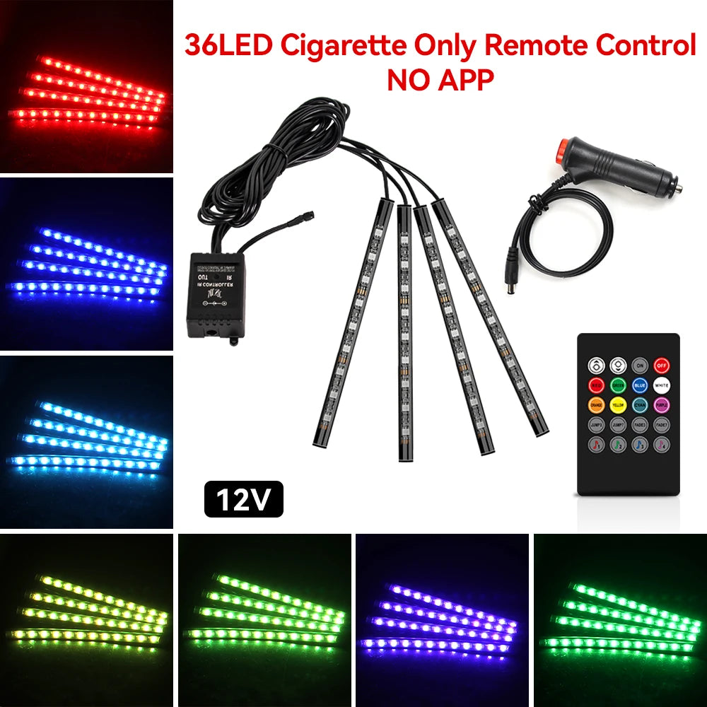 TORQUIFY RGB Car Ambient Lights