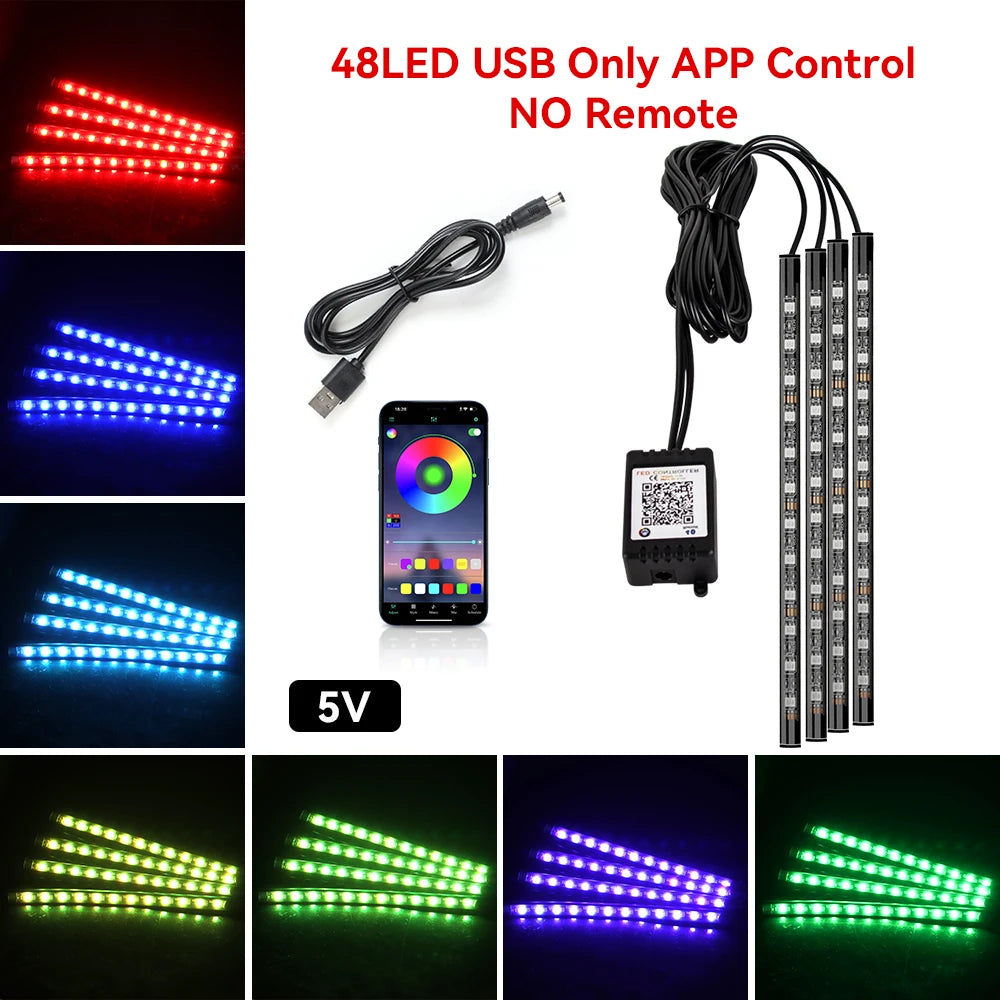 TORQUIFY RGB Car Ambient Lights