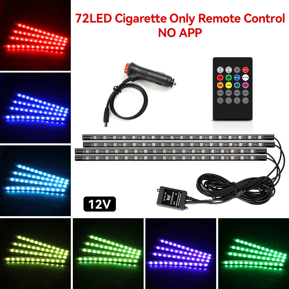 TORQUIFY RGB Car Ambient Lights