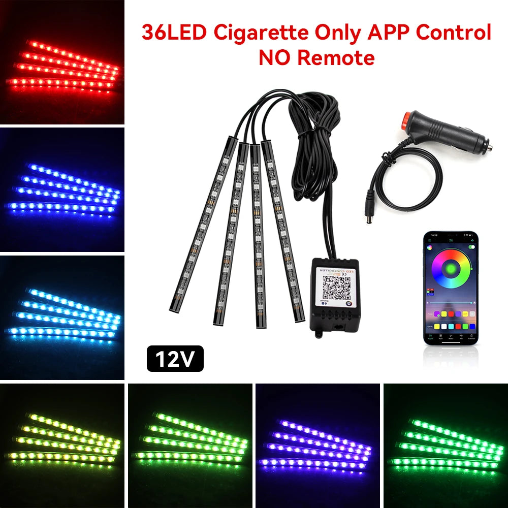 TORQUIFY RGB Car Ambient Lights