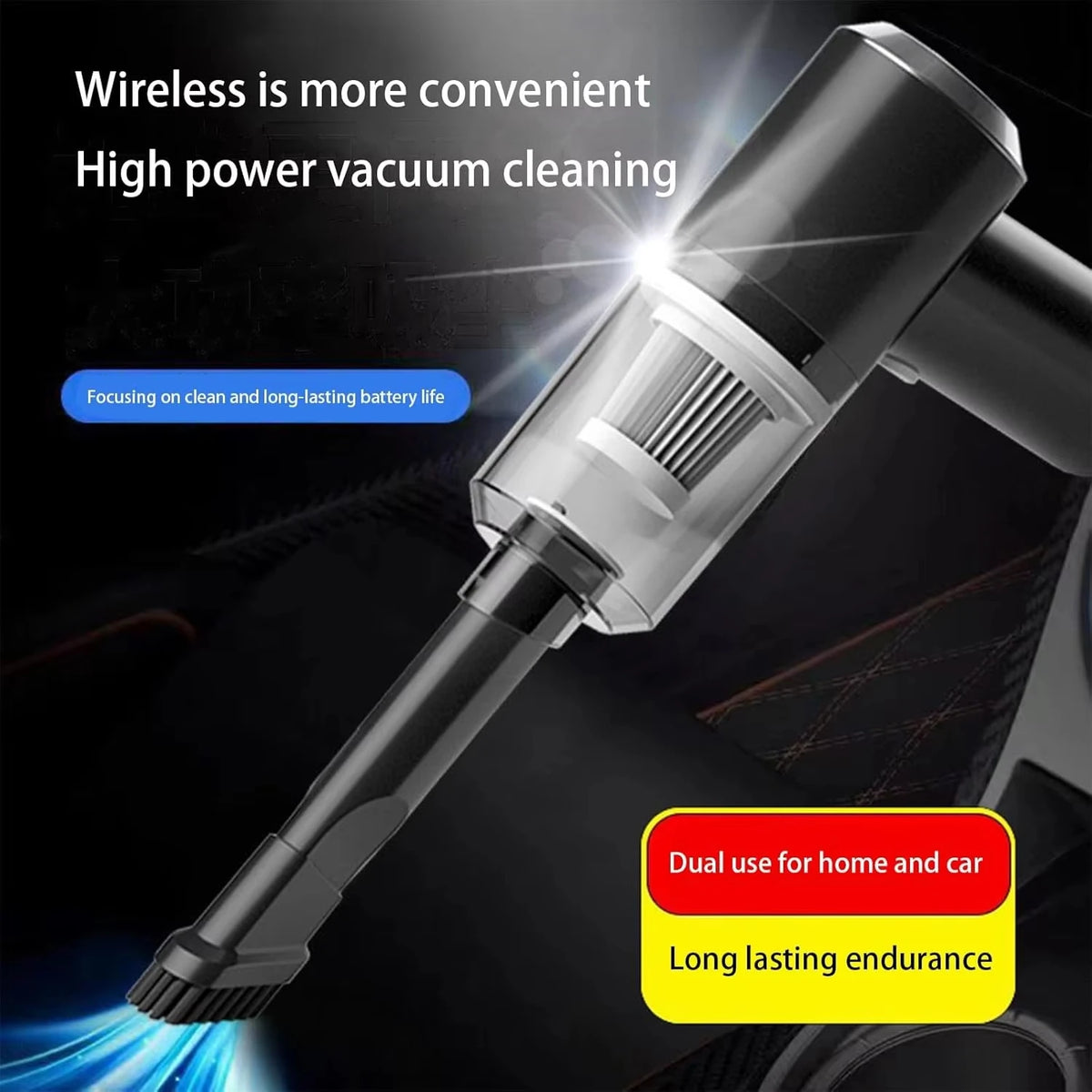 TORQUIFY 15000PA Car Vacuum